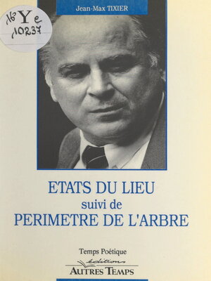 cover image of États du lieu